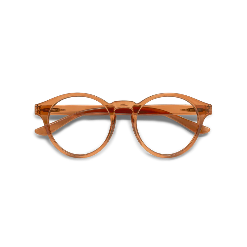 【Have A Look】ブルーライトカット付きリーディンググラスCASUAL brown