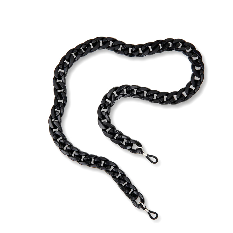 【Have A Look】グラスチェーン・Chunky Chain black