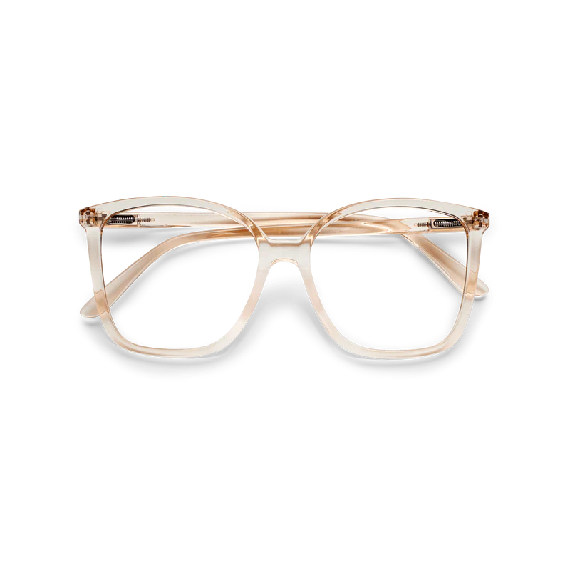 2026年2月上旬より出荷開始【Have A Look】ブルーライトカット付きリーディンググラスNYMPH champagne