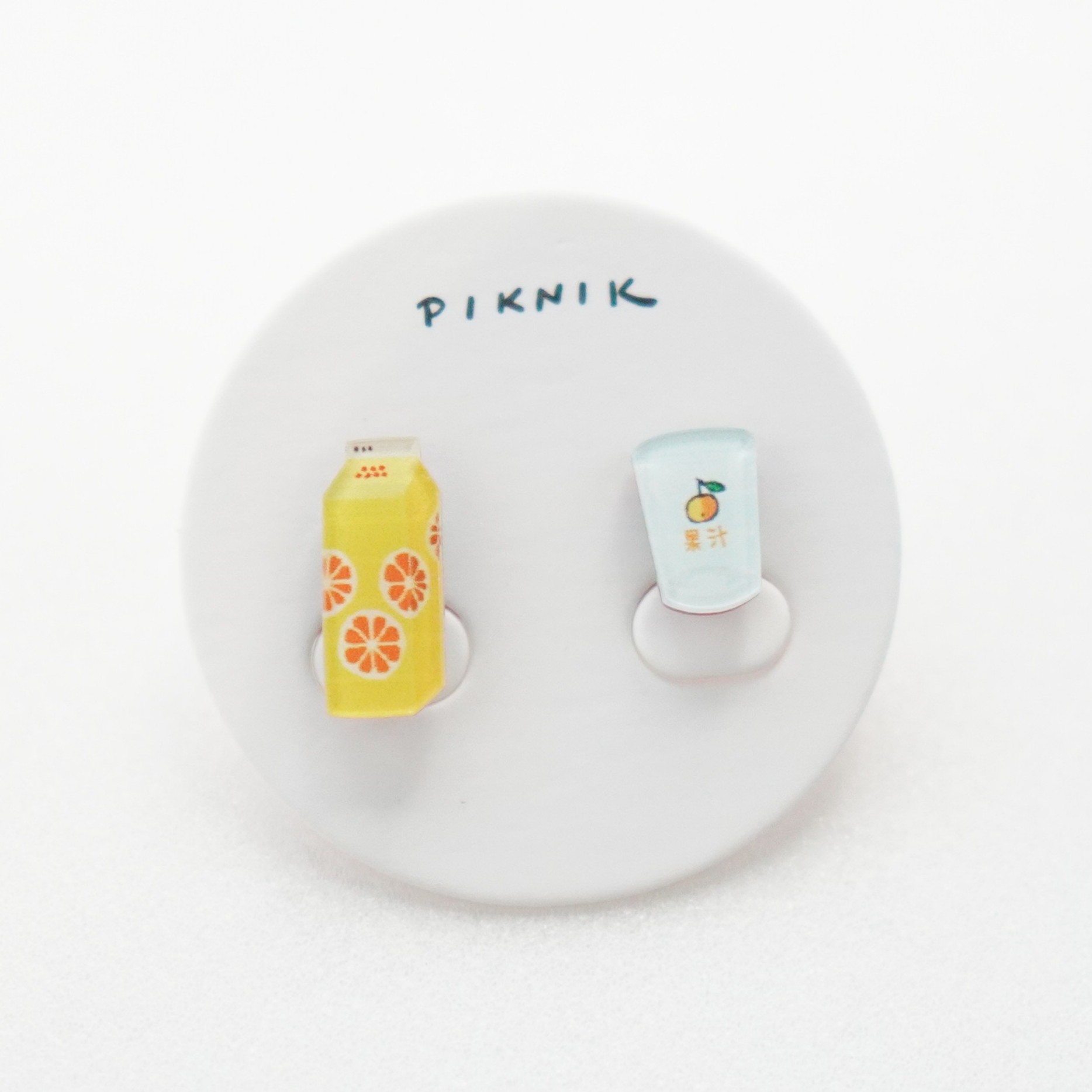 【PIKNIK】海鮮屋のオレンジジュース＋ジュースカップ