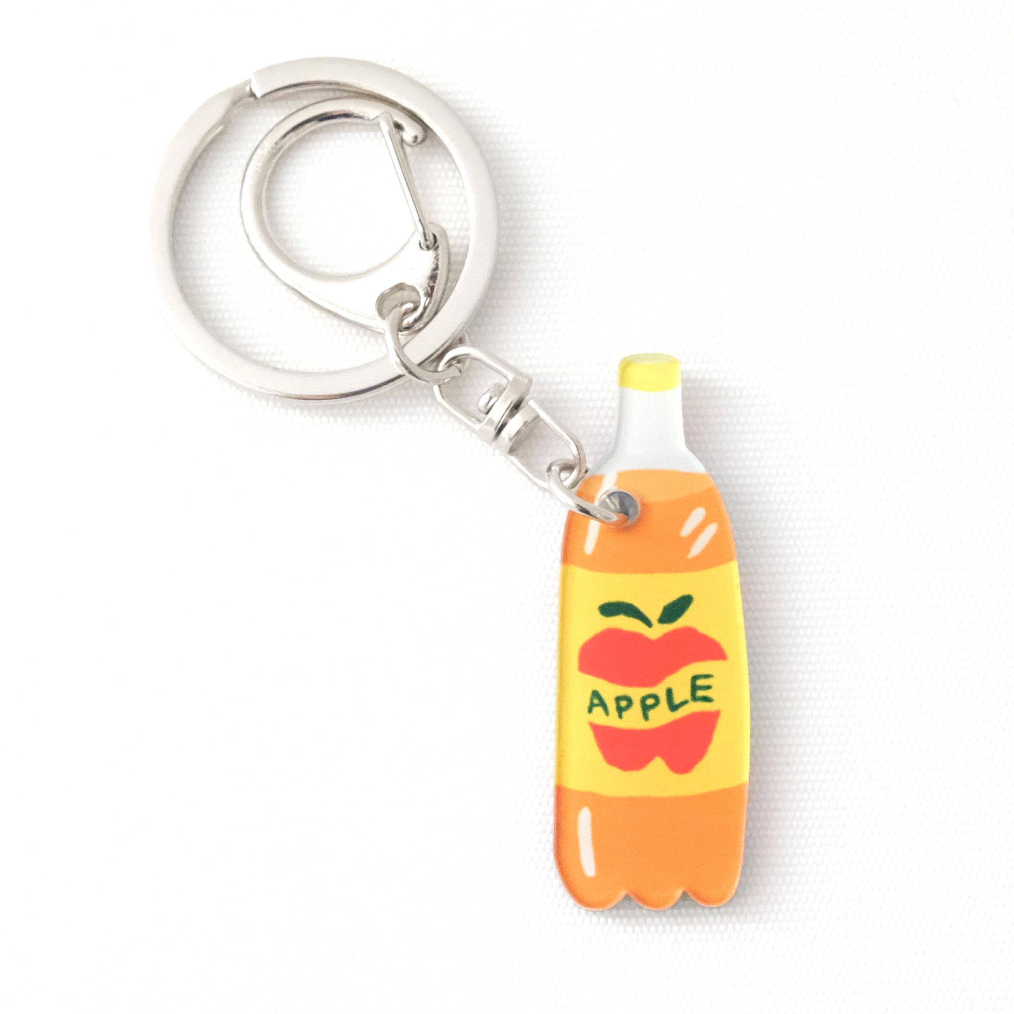 【予約】8月中旬出荷【PIKNIK】アップルサイダーペットボトル　キーホルダー