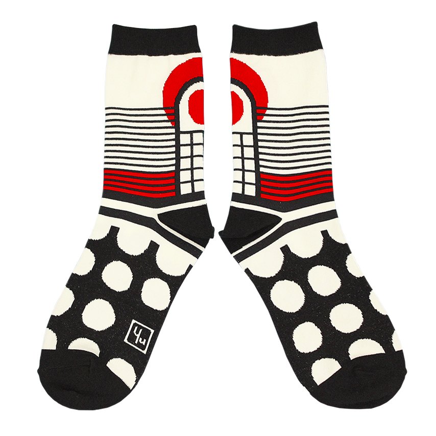 【Yu Square】コットンソックス Firefly（white）