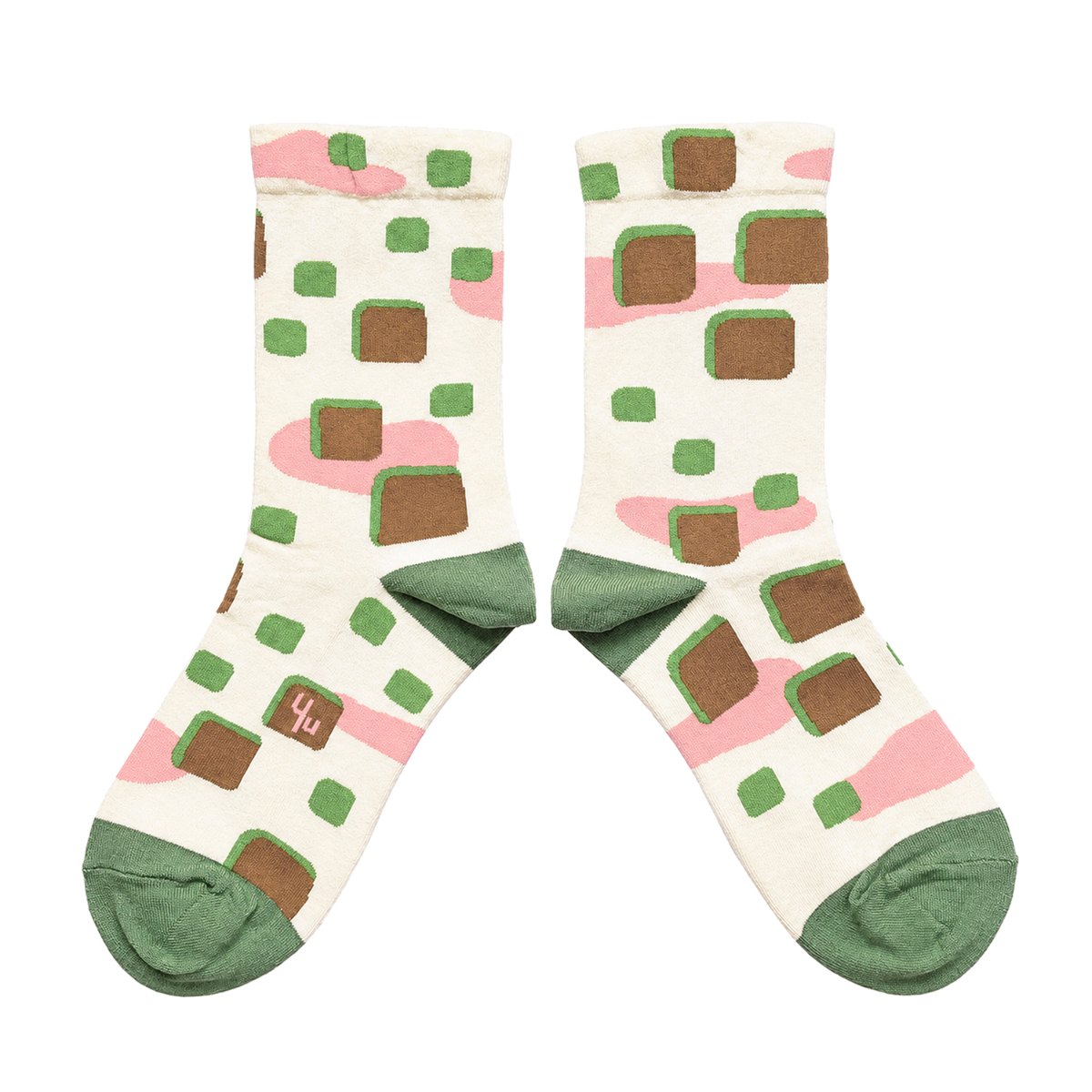 【Yu Square】コットンソックス Cave Hotel（white）