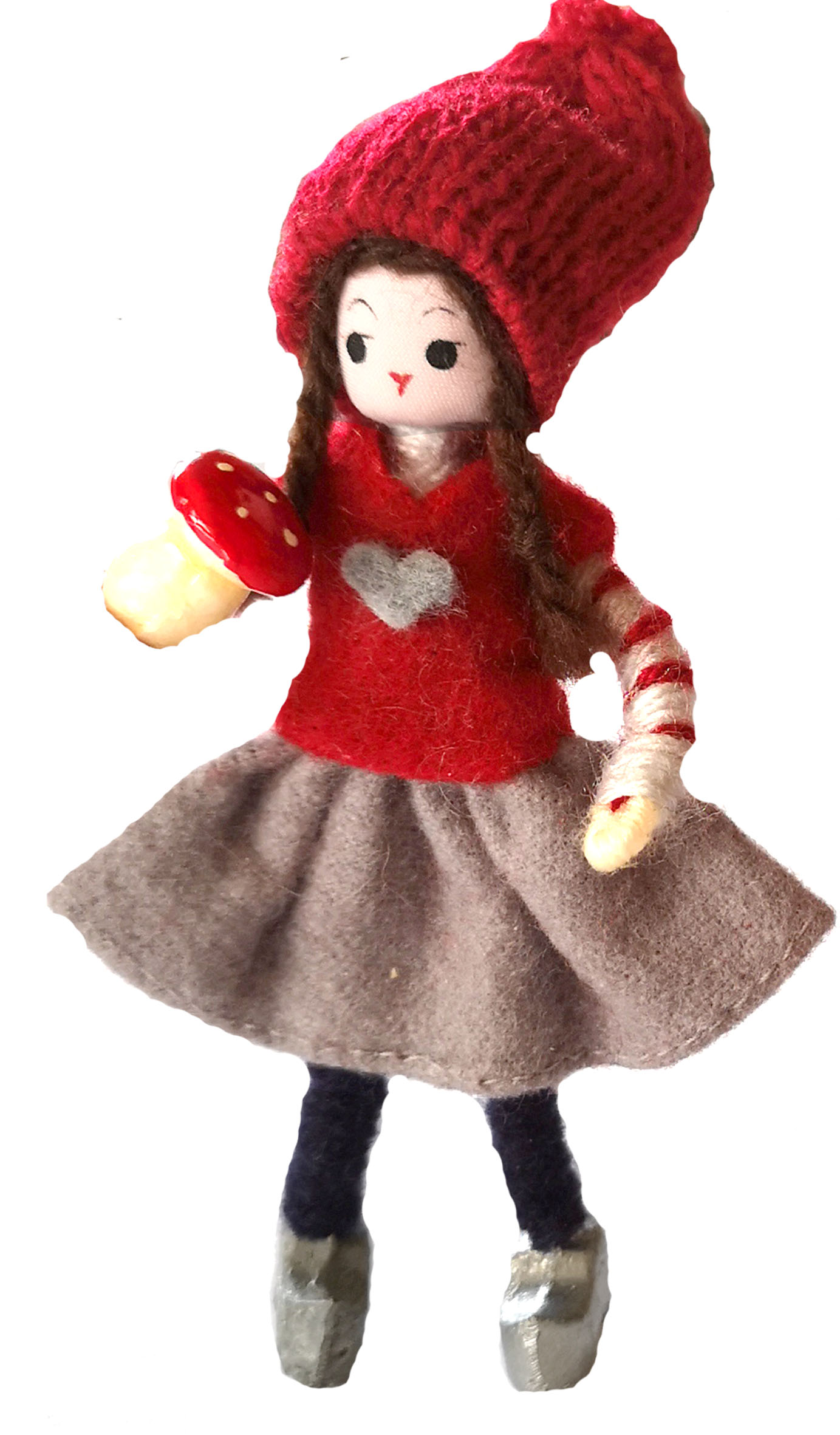 【アンネ・ベアテ・ドールズ】妖精ニッセ人形541　Mushroom girl 2020