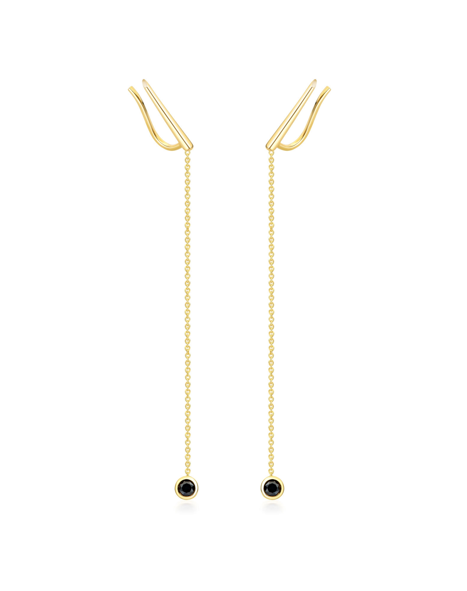 【EAST COPENHAGEN】Mini Chopstick Earrings　ゴールド/シルバー