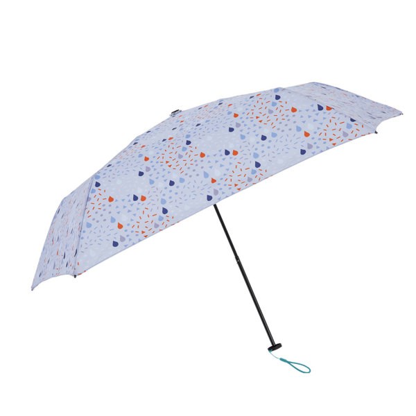 【korko】スリムライト折りたたみ傘50cm  ドリップドロップ