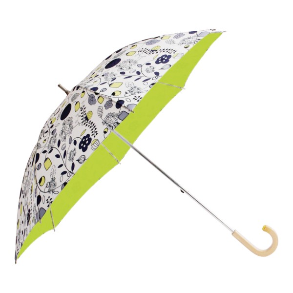 【korko】ショートスライド晴雨兼用日傘　大好きなガーデン　