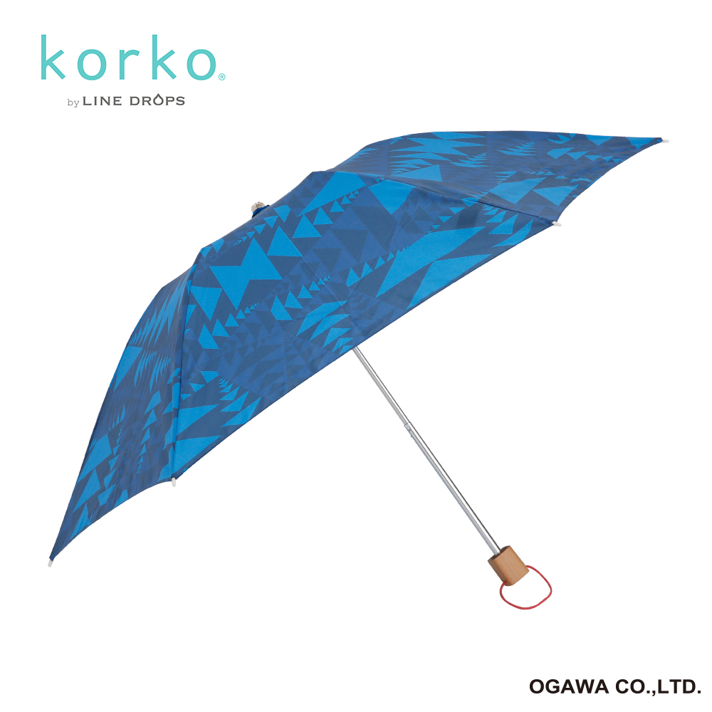 【korko】折りたたみ晴雨兼用日傘　フーネス　