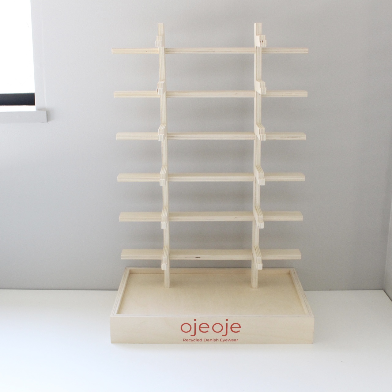 【OjeOje】OjeOje什器-1（木製眼鏡スタンド）（実費5,000円+税）